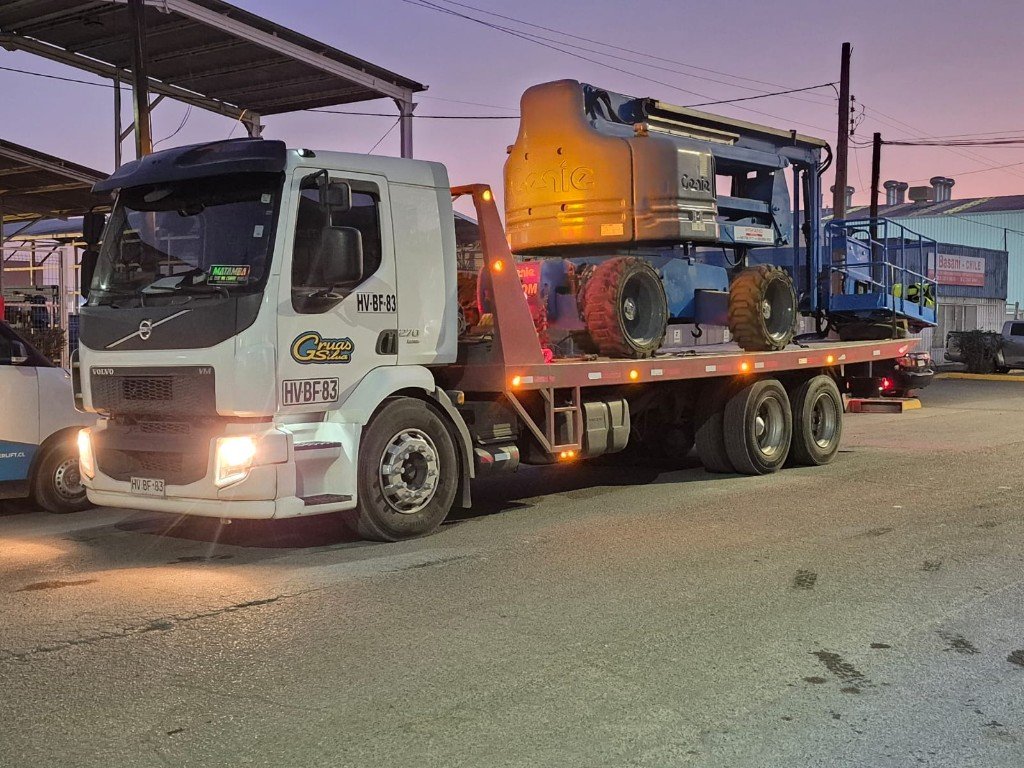 Grúas Silva - foto de servicio