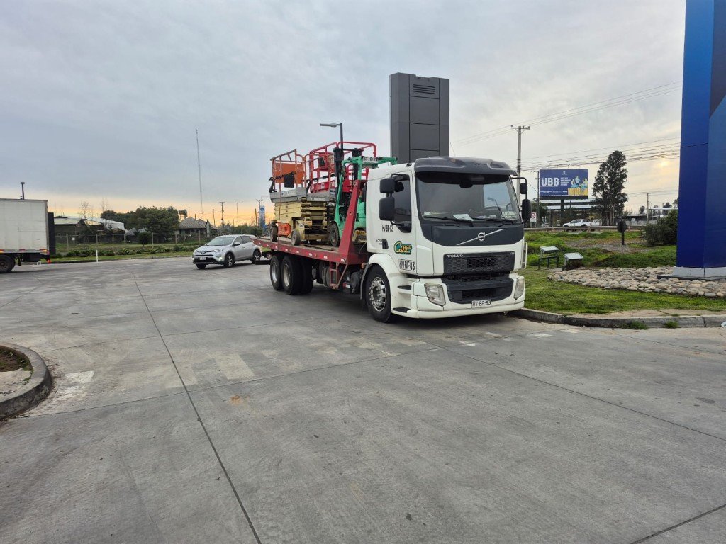 Grúas Silva - foto de servicio