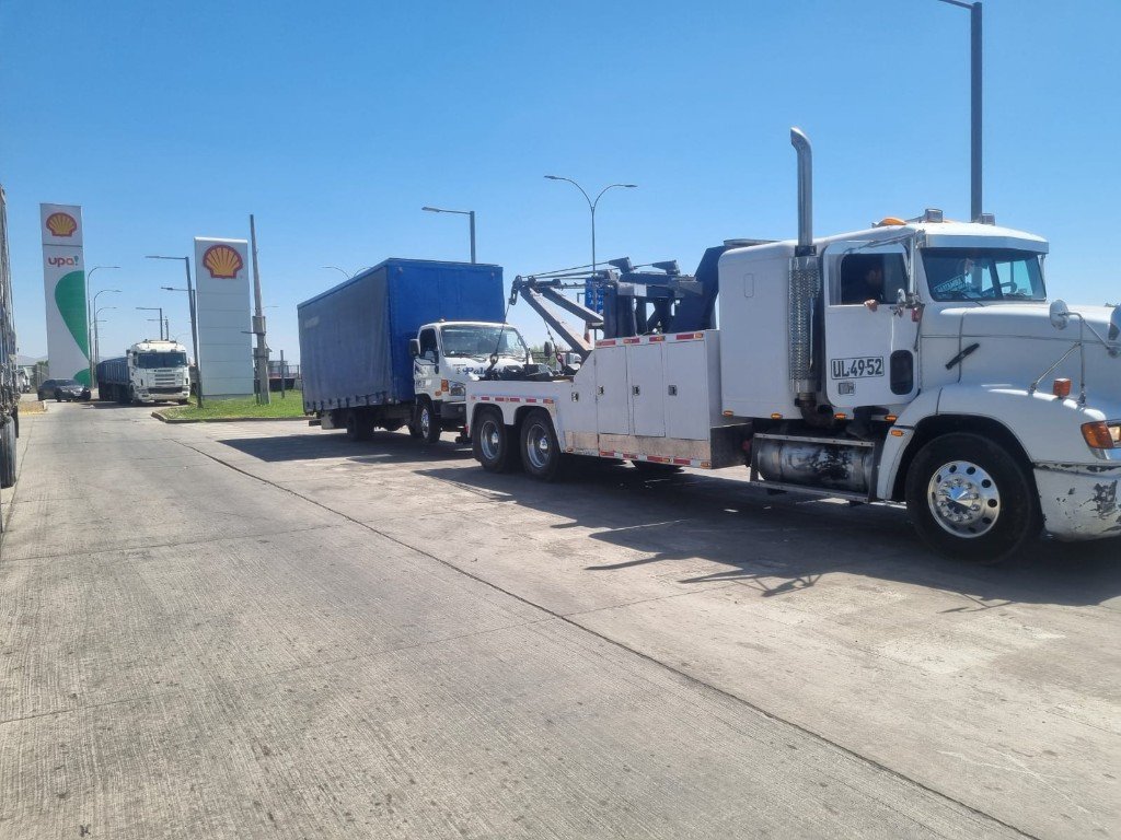 Grúas Silva - foto de servicio