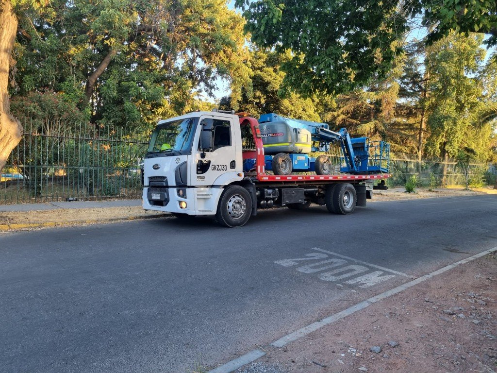 Grúas Silva - foto de servicio