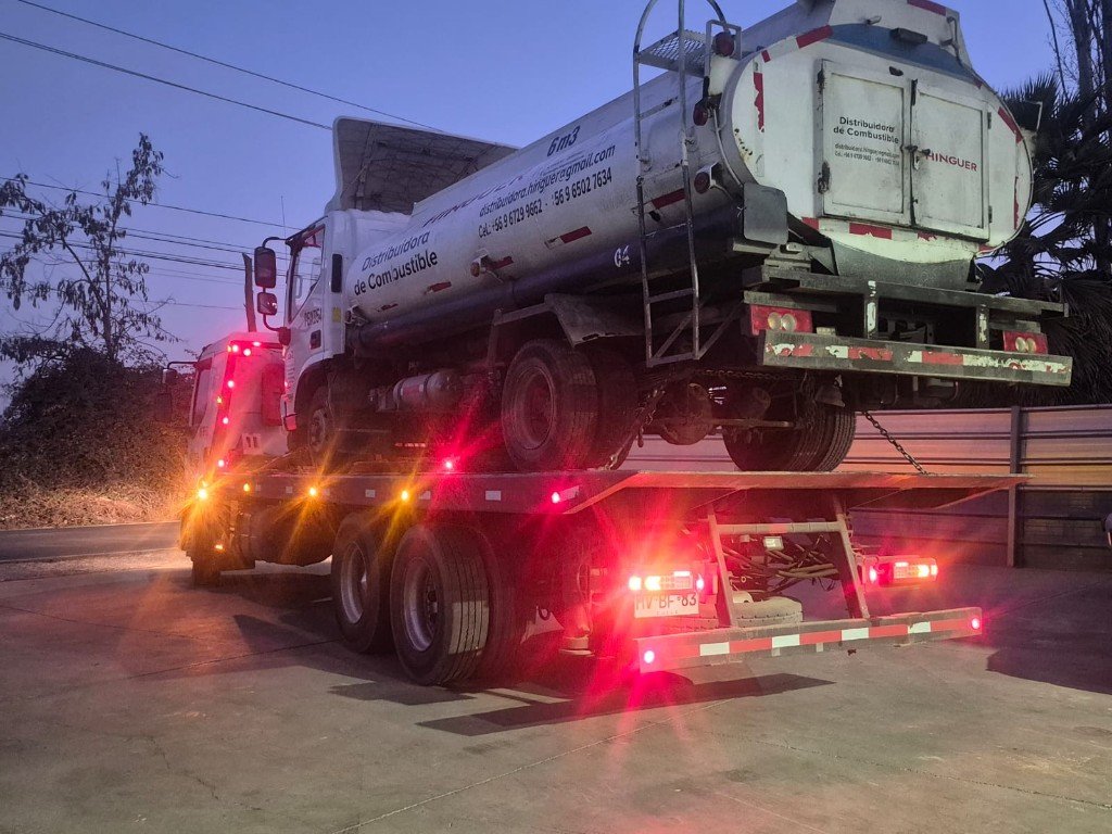 Grúas Silva - foto de servicio