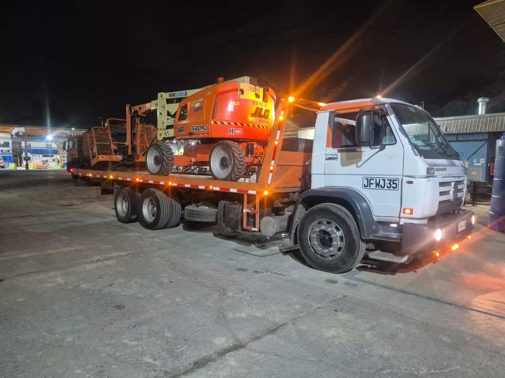 Grúas Silva - foto de servicio