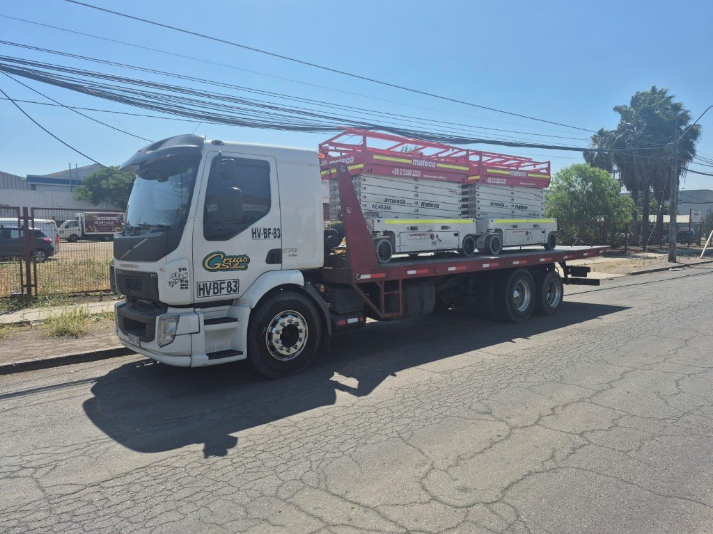 Grúas Silva - foto de servicio
