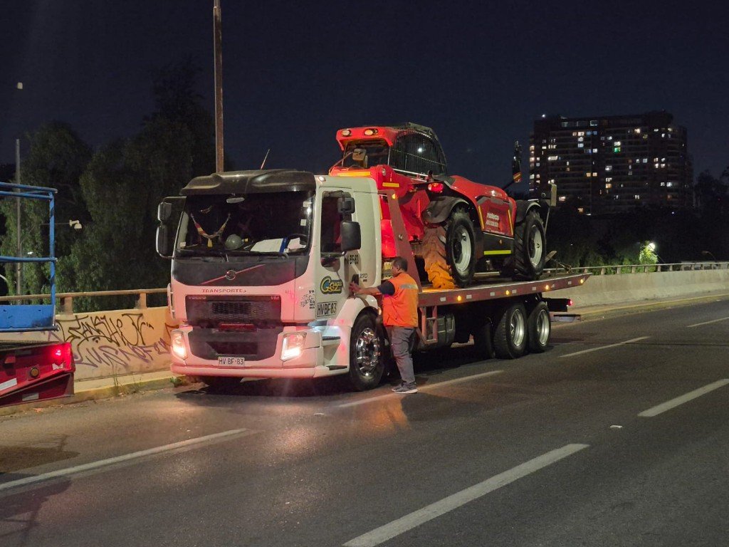 Grúas Silva - foto de servicio