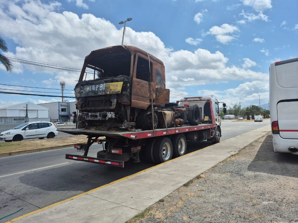 Grúas Silva - foto de servicio