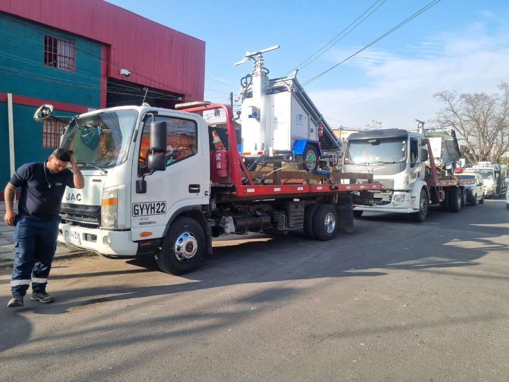 Grúas Silva - foto de servicio