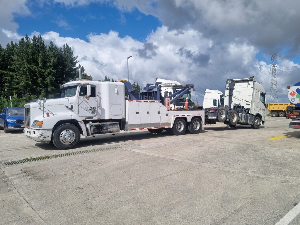 Traslado de camiones en servicio pesado